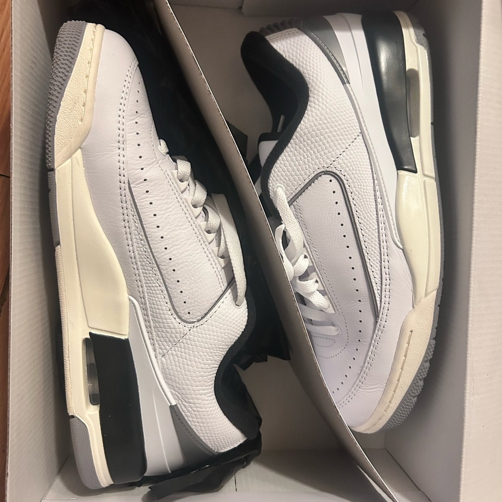 Jordan White and Black Men's Sneakers